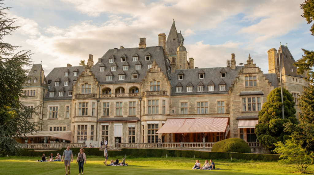 Historic luxury castle hotel near Frankfurt Germany