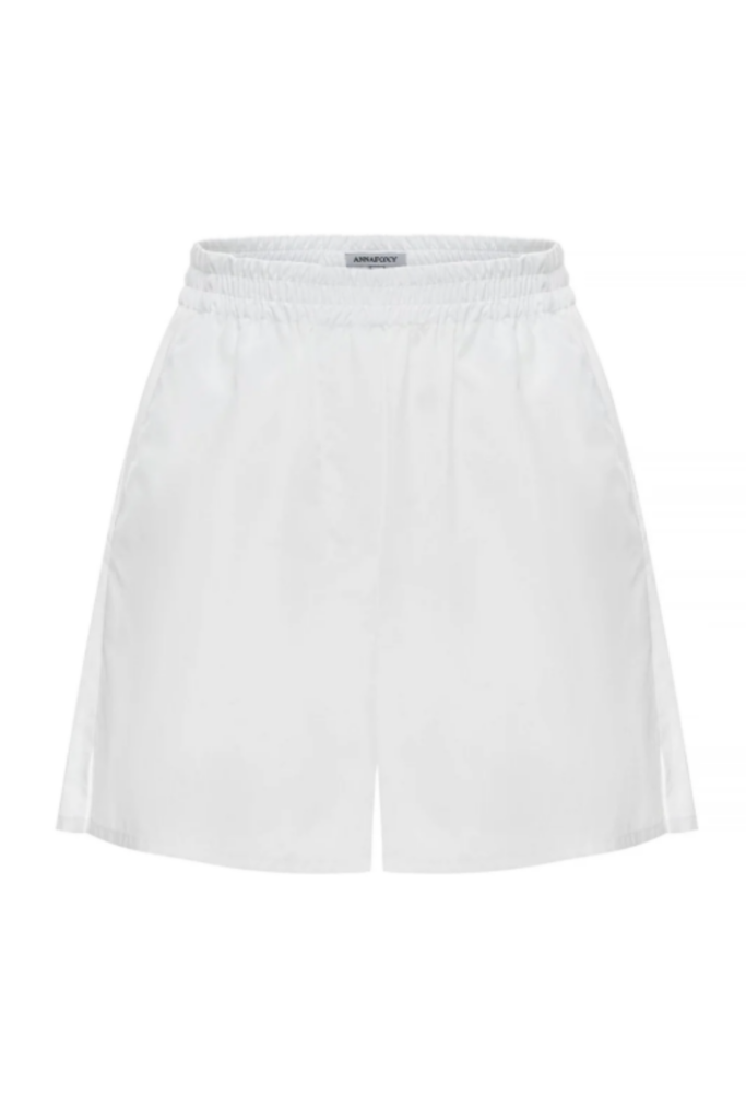 Casual White Shorts