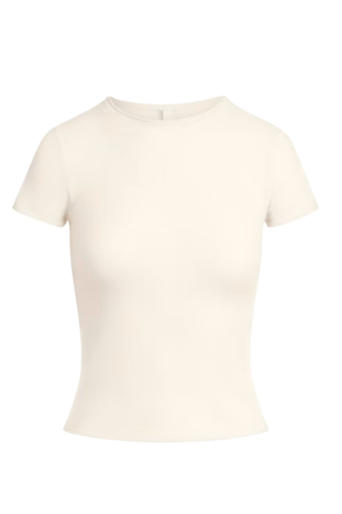 Skims White Tee