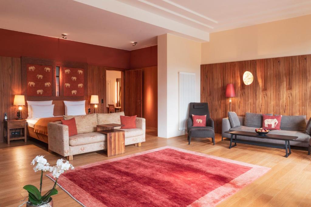 Luxury Bedroom in Schloss Elmau