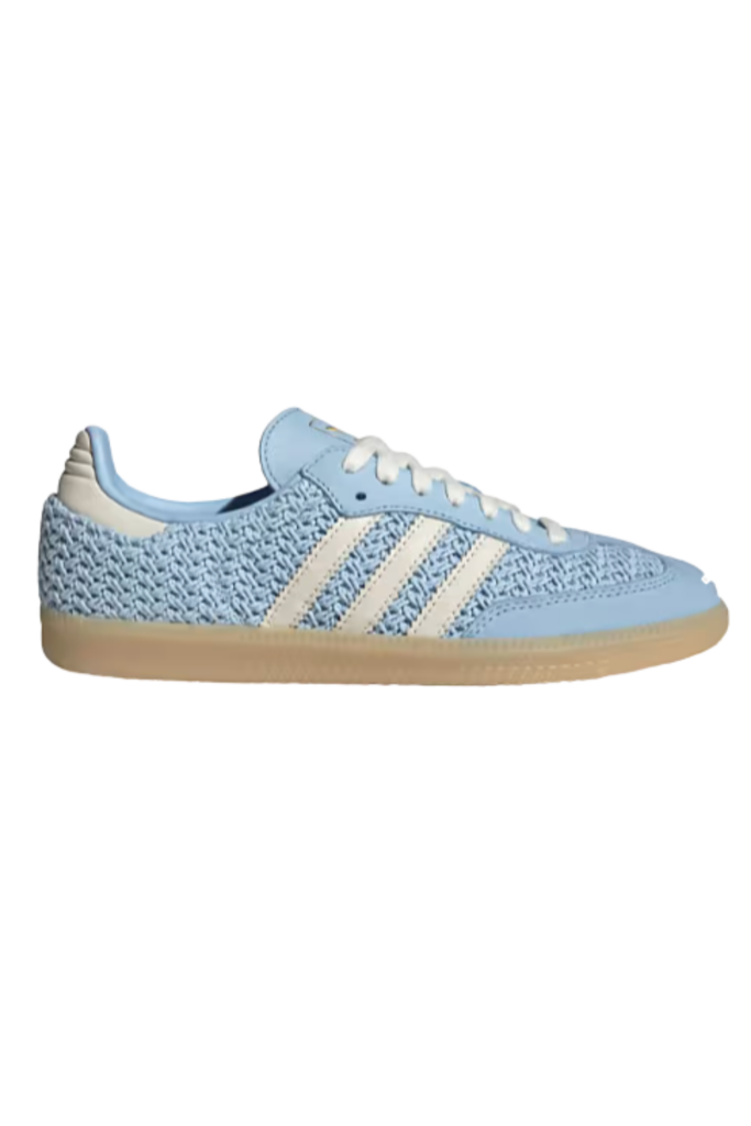 Blue adidas Samba
