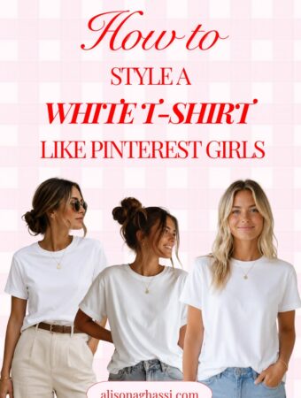 How to Style a White Tshirt