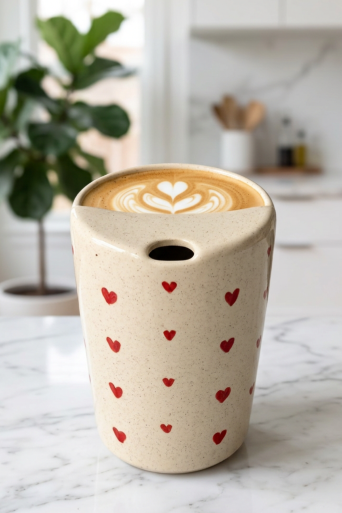 Cute Etsy heart mug perfect for gifting and cozy mornings