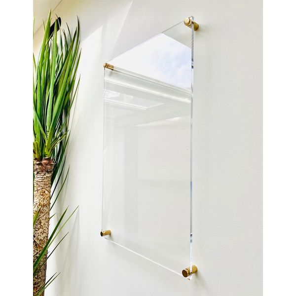 Blank Acrylic Dry Erase Writing Board