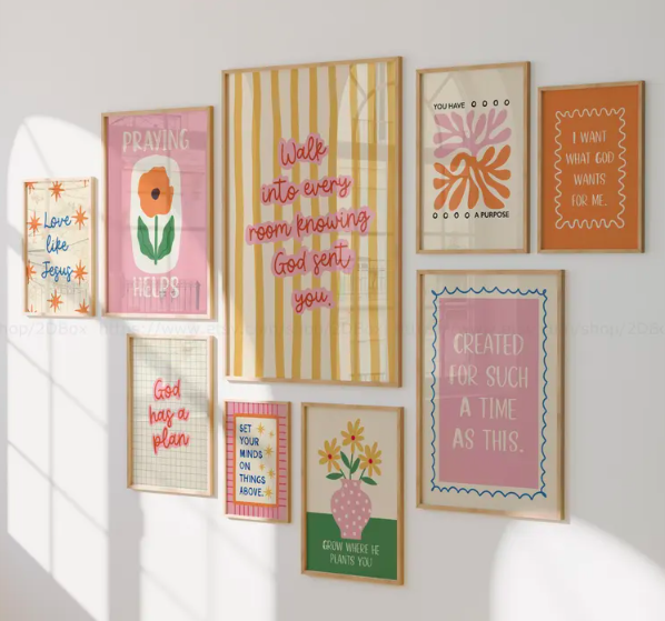 Christian Wall Art Set