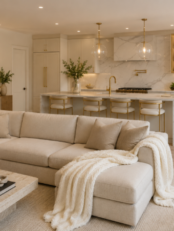 cozy, stylish home