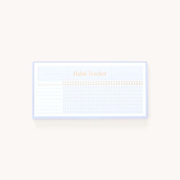 Habit Tracker Notepad