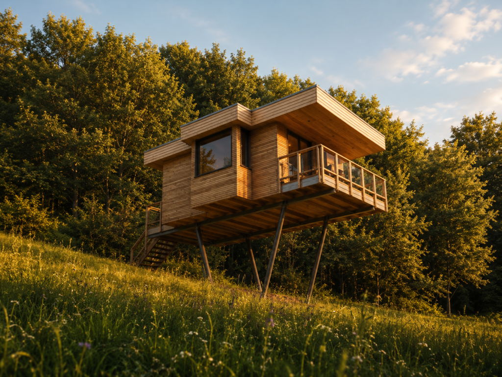 Luxury Treehouse for Nature Lovers -Baumhaushotel Solling