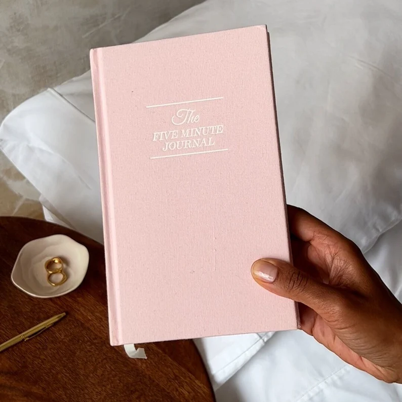 Pink Five minute Journal