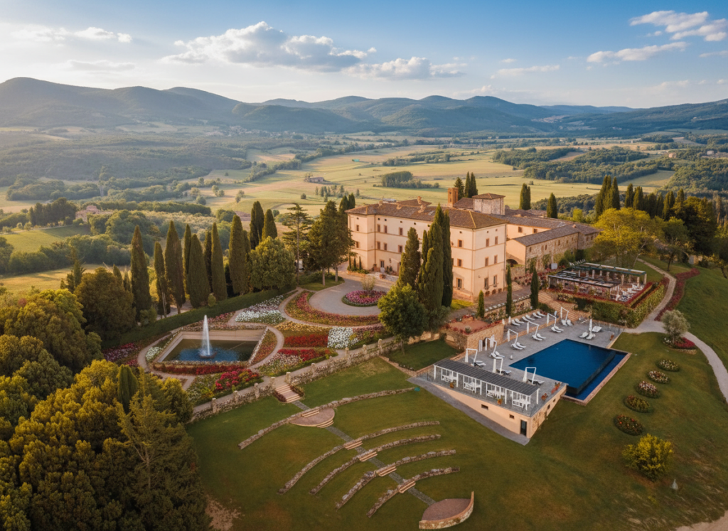 Castello di Casole
Tuscany, Italy
⭐ 5-Star Luxury Resort