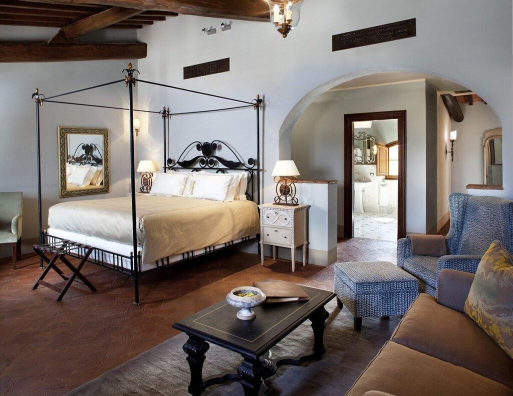 Castello di Casole Bedroom